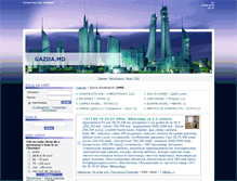 Tablet Screenshot of gazda.md