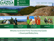 Tablet Screenshot of gazda.com.pl
